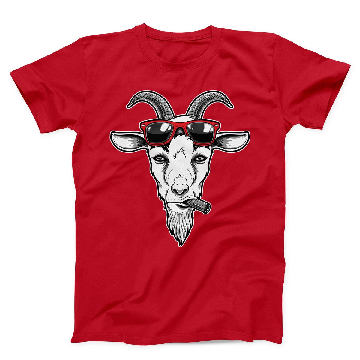 Cool Old Goat With Sunglasses Funny Trending Kids T-Shirt