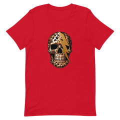 Animal Print Skull Unisex T-shirt