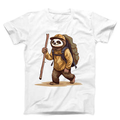 Adventure Sloth Hiking Unisex T-Shirt