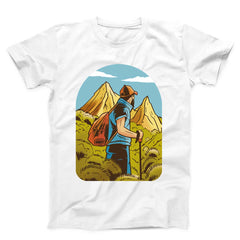 Hiking Man Unisex T-Shirt