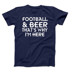 Football & Beer Unisex T-Shirt