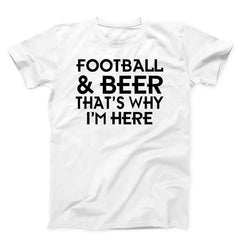 Football & Beer Unisex T-Shirt