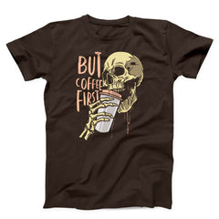 Coffee Skull Unisex T-Shirt