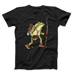 Adventure Frog Hiking Unisex T-Shirt