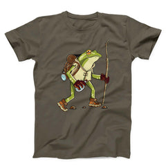 Adventure Frog Hiking Unisex T-Shirt