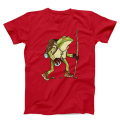 Adventure Frog Hiking Unisex T-Shirt