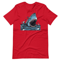 Angry Shark Unisex T-shirt