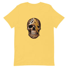 Animal Print Skull Unisex T-shirt