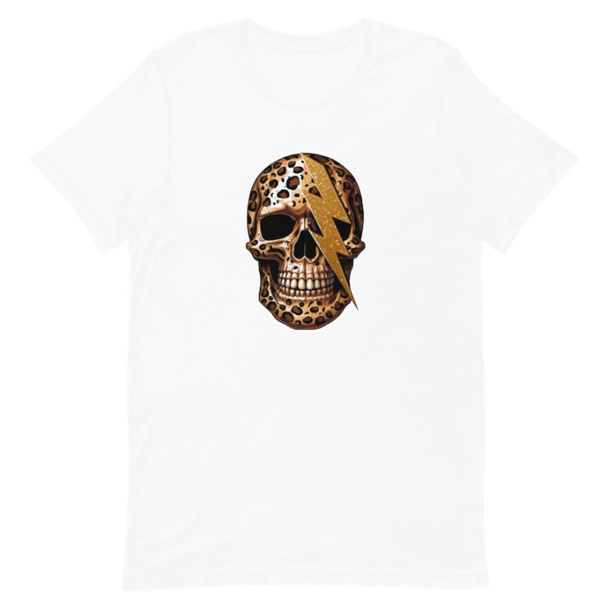 Animal Print Skull Unisex T-shirt