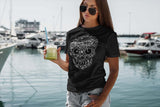 Bicycle Skull Unisex T-Shirt - ZKGEAR