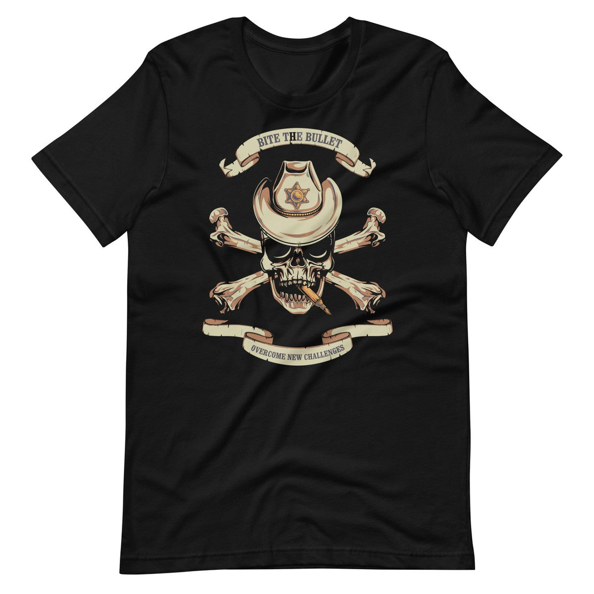 Bite The Bullet Tackle New Challenges Unisex T-shirt