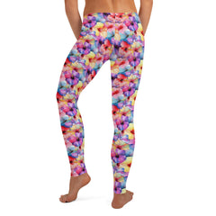 Bright Hibiscus Flowers Leggings