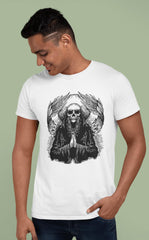 Dark Skeleton Angel Unisex T-Shirt