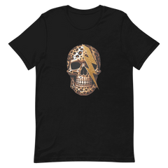 Animal Print Skull Unisex T-shirt