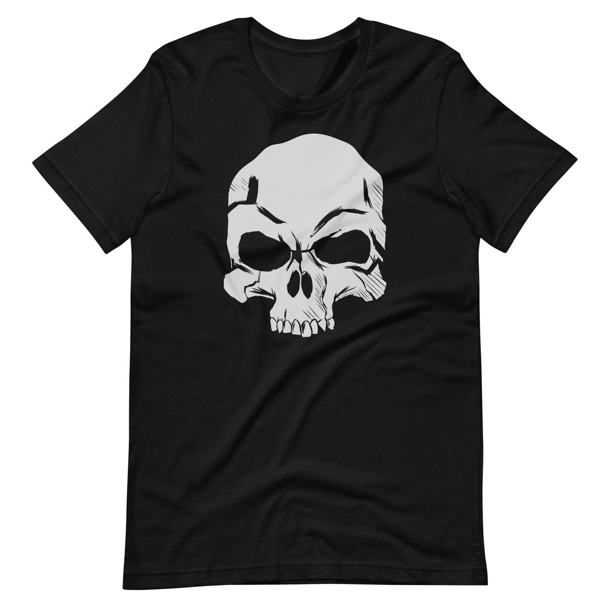 Evil Silhouette Skull Unisex T-shirt