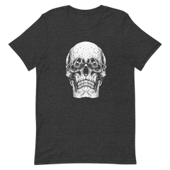 Edgy Skull Design Graphic T-Shirt