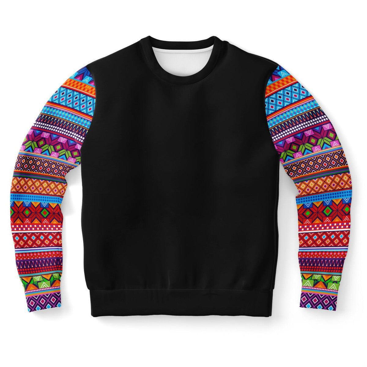 Flower Pattern Unisex Sweatshirt