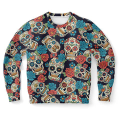 Flower Skull Unisex Sweatshirt