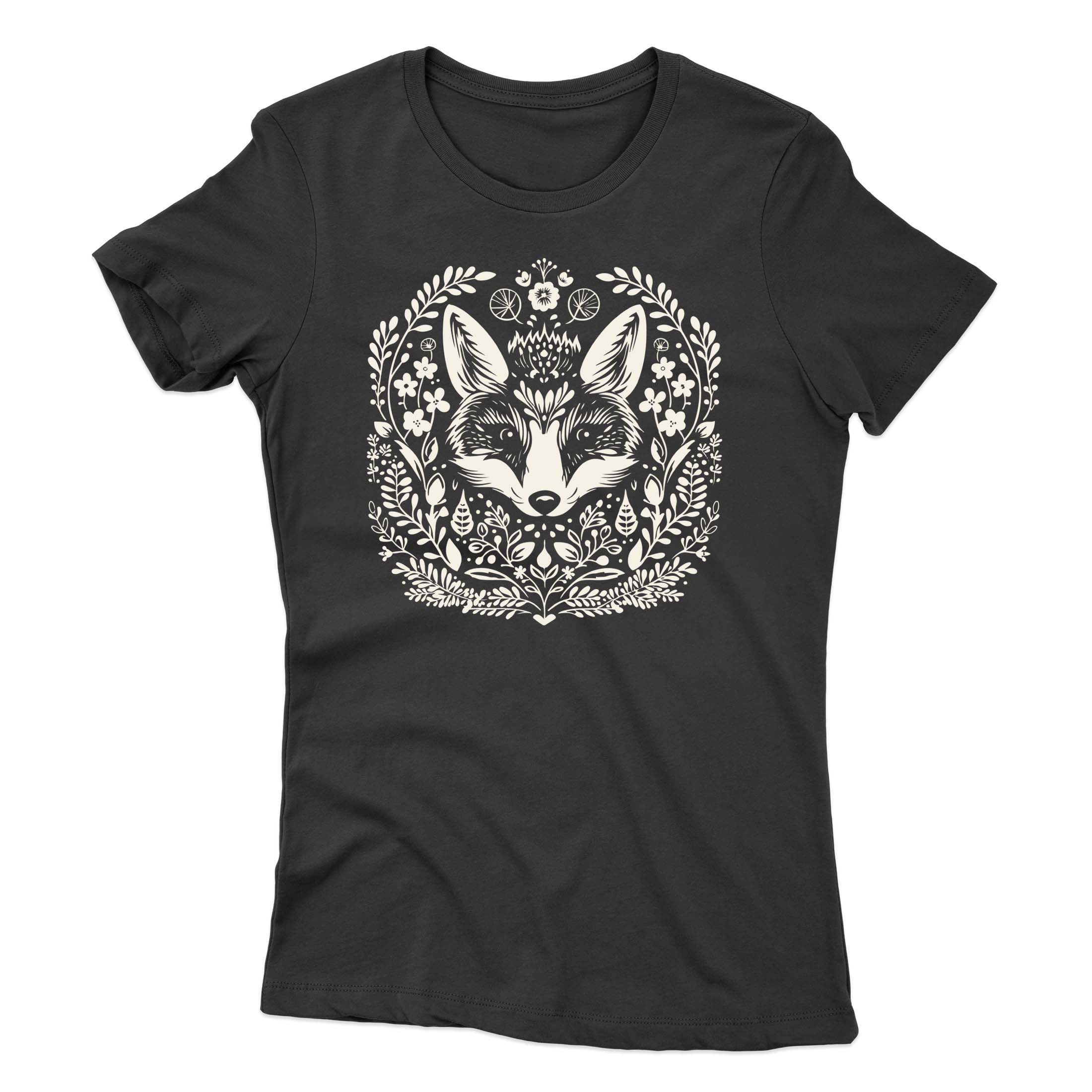 Folksy Fox Women's T-shirt - ZKGEAR