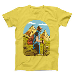 Hiking Man Unisex T-Shirt