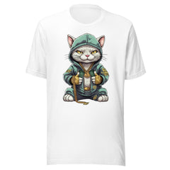 Hip Hop Cat Unisex t-shirt