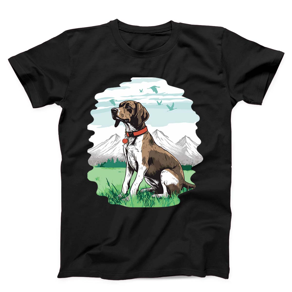 Hound Dog Mountains Unisex T-Shirt