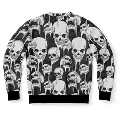 Melted Skull Unisex Sweatshirt