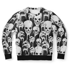 Melted Skull Unisex Sweatshirt