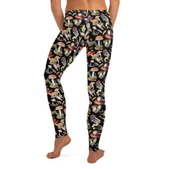 Mushrooms Plants Leggings