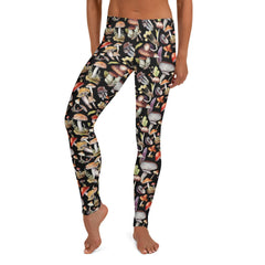 Mushrooms Plants Leggings