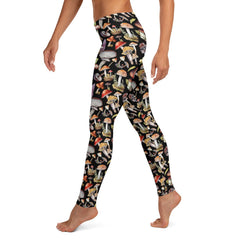 Mushrooms Plants Leggings