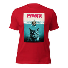 Paws And Claws Cat Mouse Unisex t-shirt