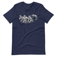 People Running From Bear Unisex T-shirt