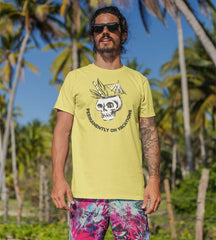 Permanently On Vacations Skull Unisex T-shirt