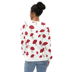 Red Mushrooms Unisex Sweatshirt