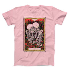 Skeleton Hug Tarot Unisex T-Shirt