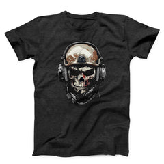 Skull Soldier Military Helmet Unisex T-shirt