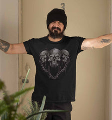 Skulls And Chain Unisex T-shirt