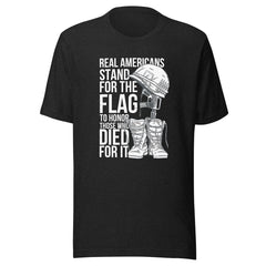 Stand For The Flag Honor The Fallen Unisex T-shirt