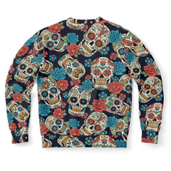 Flower Skull Unisex Sweatshirt - ZKGEAR