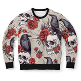 Skull Flower Unisex Sweatshirt - ZKGEAR