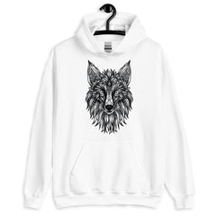 Tribal Fox Unisex Hoodie