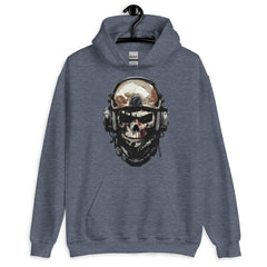 Skull Soldier Military Helmet Unisex Hoodie - ZKGEAR