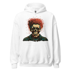 Redheaded Skeleton Punk Unisex Hoodie - ZKGEAR