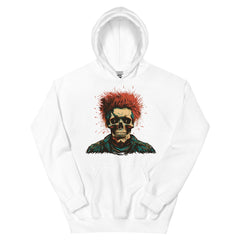 Redheaded Skeleton Punk Unisex Hoodie - ZKGEAR