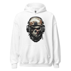 Skull Soldier Military Helmet Unisex Hoodie - ZKGEAR