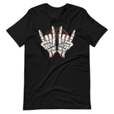 Skeleton Hands Rock and Roll Unisex T-shirt - ZKGEAR