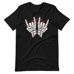 Skeleton Hands Rock and Roll Unisex T-shirt - ZKGEAR