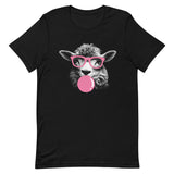 Sheep Monochrome Bubblegum Unisex T-shirt - ZKGEAR