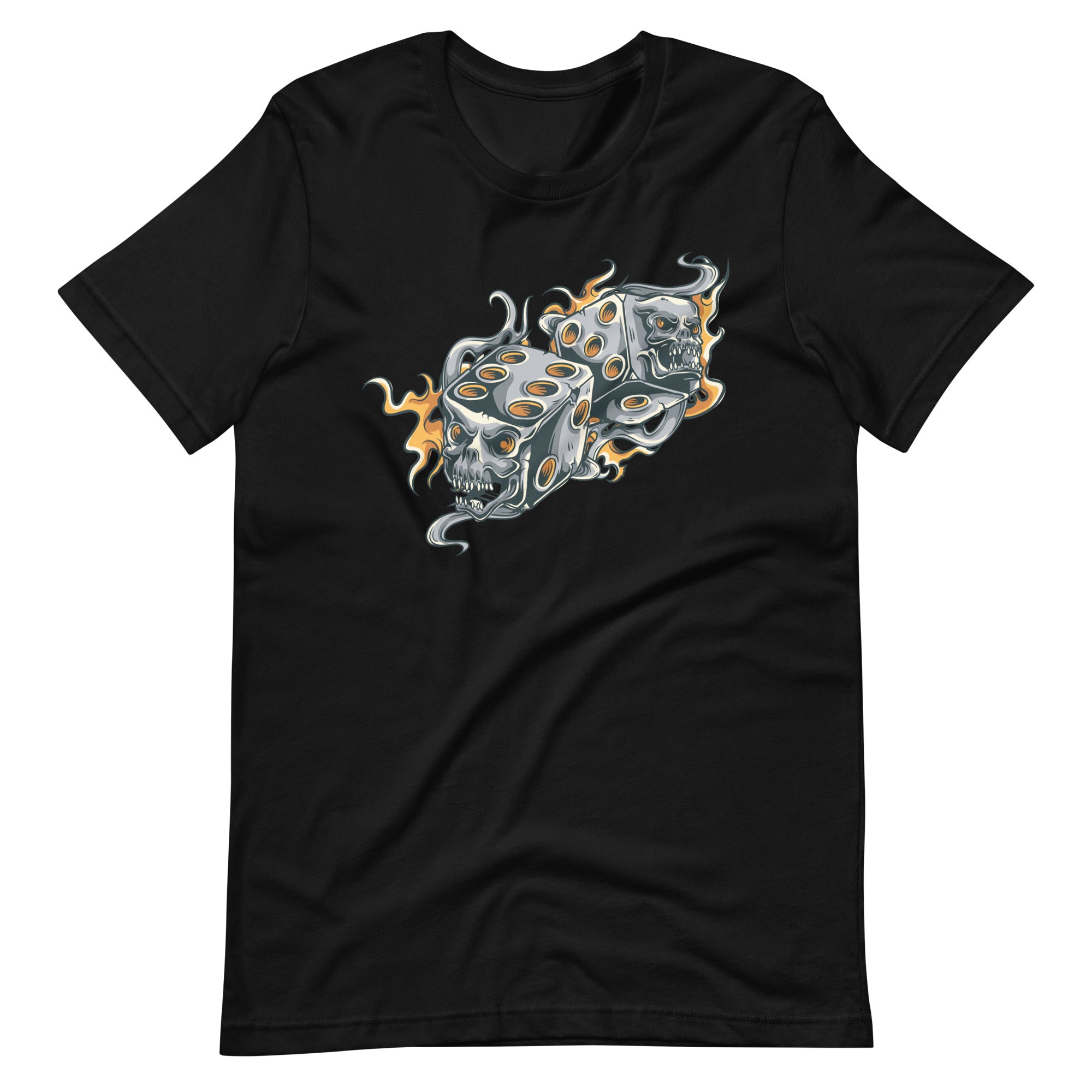Dice Skull Unisex T-shirt - ZKGEAR